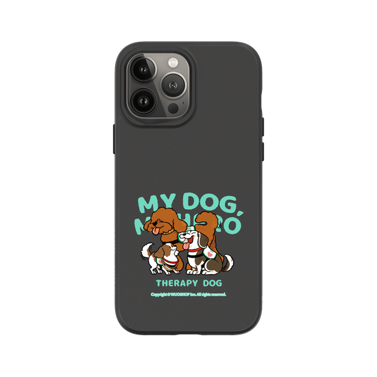 My dog, My hero-Therapy Dog: Mixed Breed x Long-haired Chihuahua x Standard Poodle(Clear)