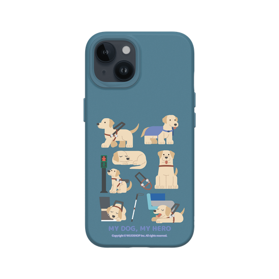 My dog, My hero-Guide Dog: Goldador(Clear)