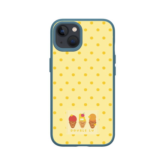 little yellow monster dessert fabric labels