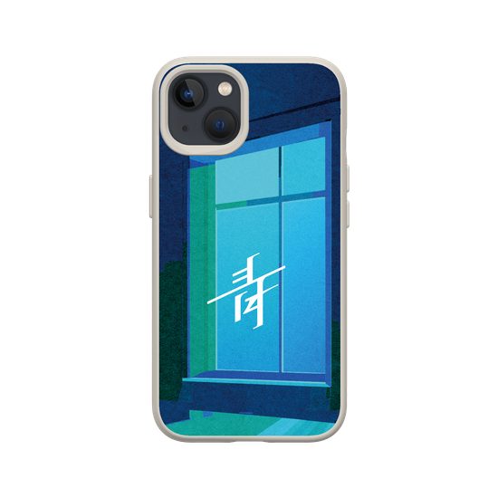 Blue Typography