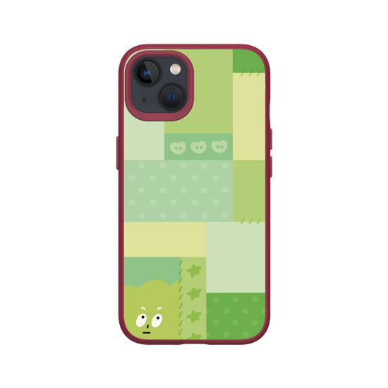 patchwork of little green monster