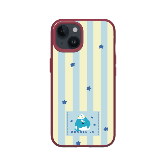 little blue monster dessert fabric labels