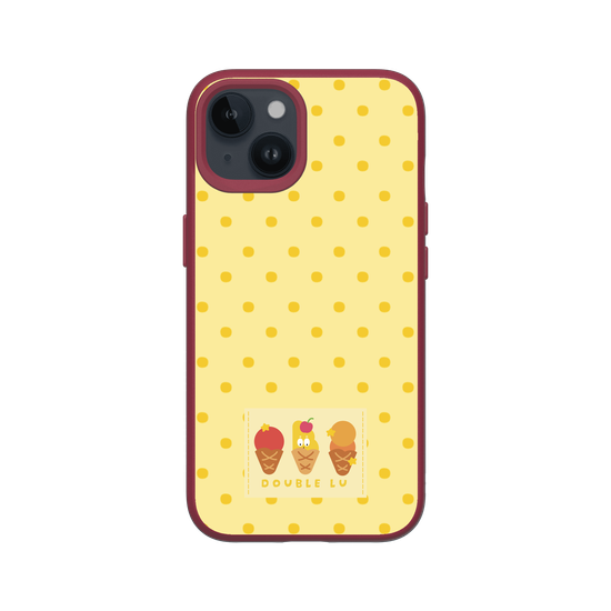 little yellow monster dessert fabric labels
