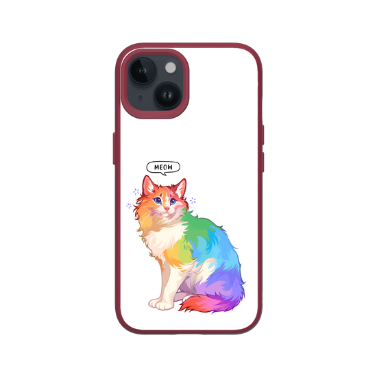 Rainbow Cat Meow