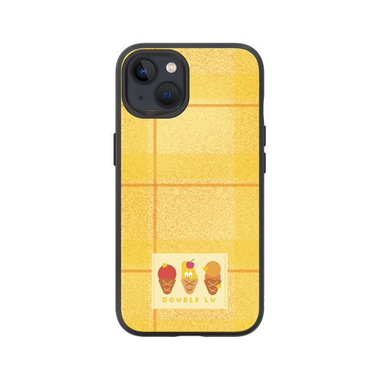 little yellow monster dessert fabric labels