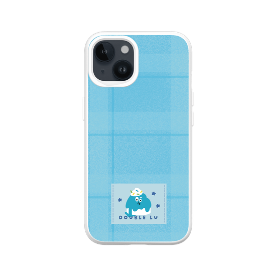 little blue monster dessert fabric labels