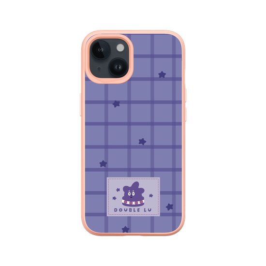 little purple monster dessert fabric labels