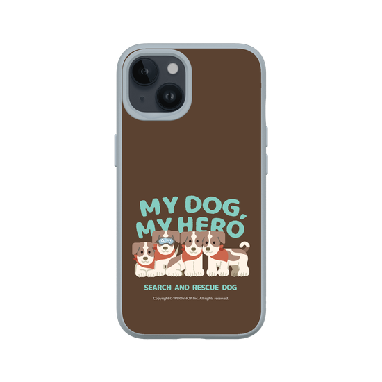 My dog, My hero-Search and Rescue Dog: Jack Russell Terrier(Color)