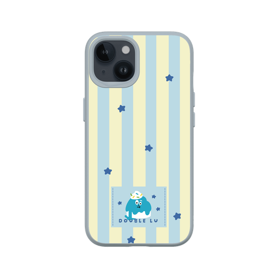 little blue monster dessert fabric labels