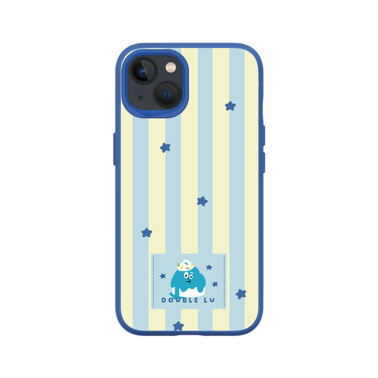 little blue monster dessert fabric labels