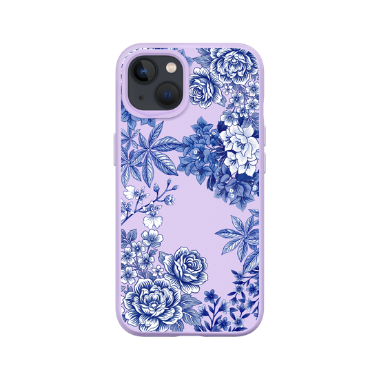 Taiwanese Floral Fabric · Blue & White