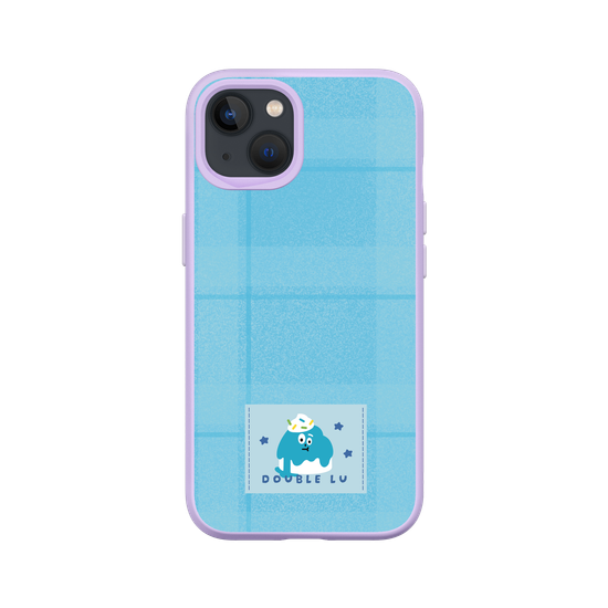 little blue monster dessert fabric labels