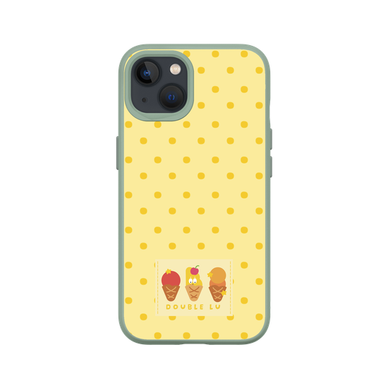 little yellow monster dessert fabric labels