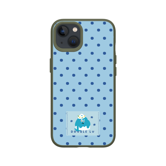 little blue monster dessert fabric labels