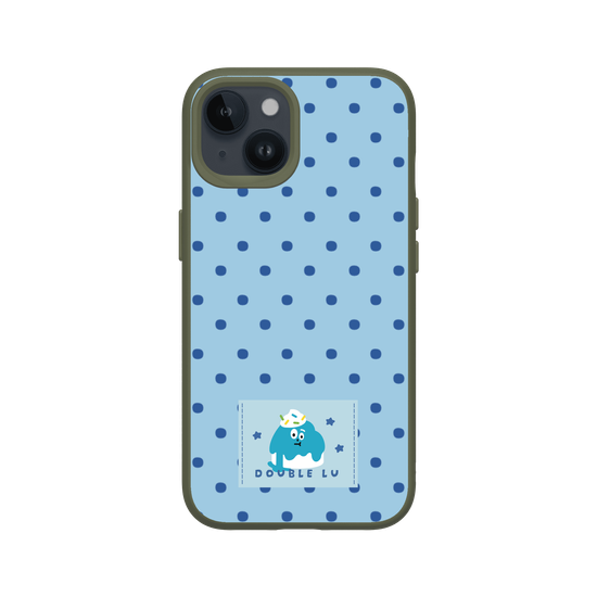 little blue monster dessert fabric labels