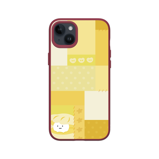 patchwork of yellow shell
