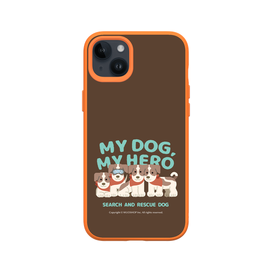 My dog, My hero-Search and Rescue Dog: Jack Russell Terrier(Color)