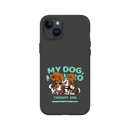 My dog, My hero-Therapy Dog: Mixed Breed x Long-haired Chihuahua x Standard Poodle(Clear)