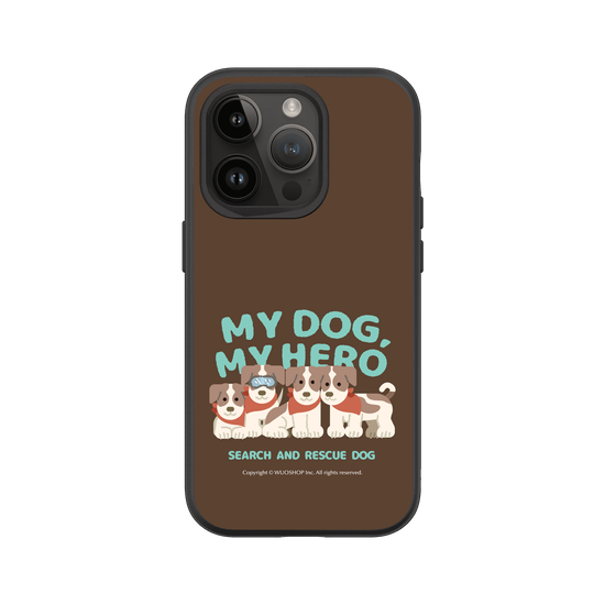 My dog, My hero-Search and Rescue Dog: Jack Russell Terrier(Color)
