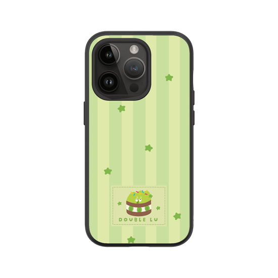 little green monster dessert fabric labels