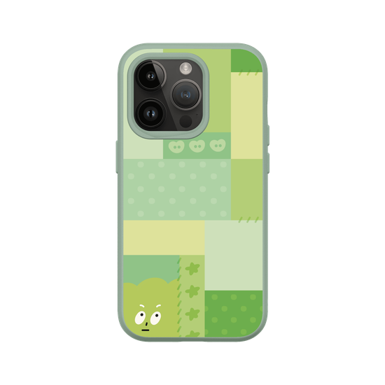 patchwork of little green monster