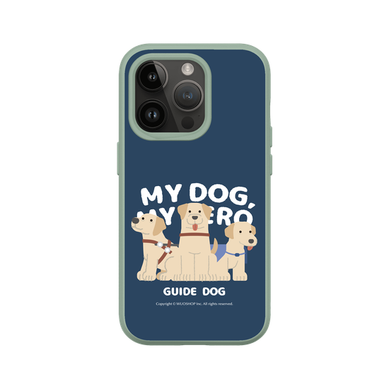 My dog, My hero-Guide Dog: Goldador(Clear)