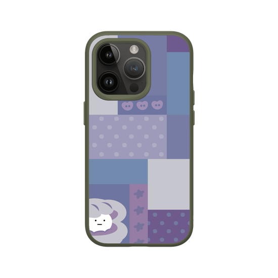 patchwork of purple shell