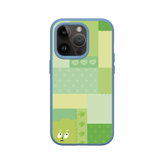 patchwork of little green monster