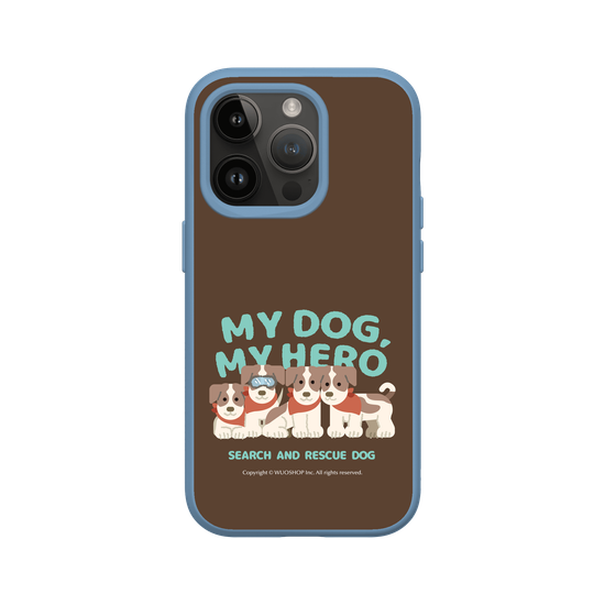 My dog, My hero-Search and Rescue Dog: Jack Russell Terrier(Color)