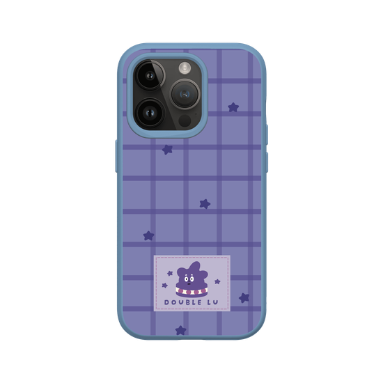 little purple monster dessert fabric labels