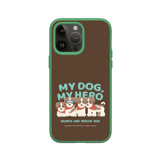 My dog, My hero-Search and Rescue Dog: Jack Russell Terrier(Color)