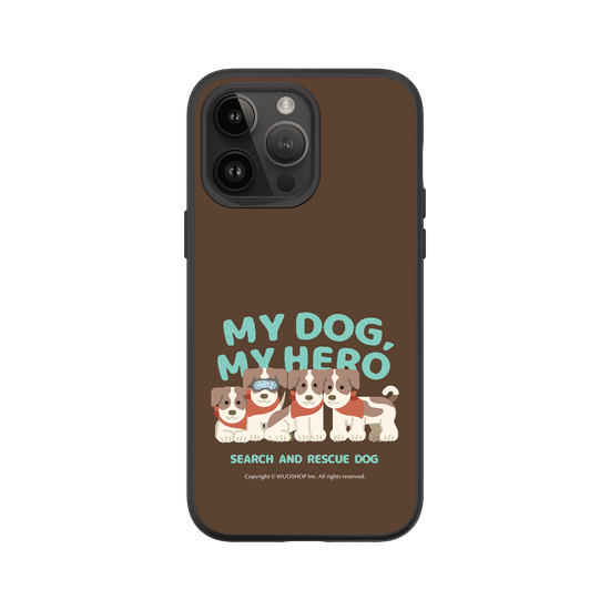 My dog, My hero-Search and Rescue Dog: Jack Russell Terrier(Color)