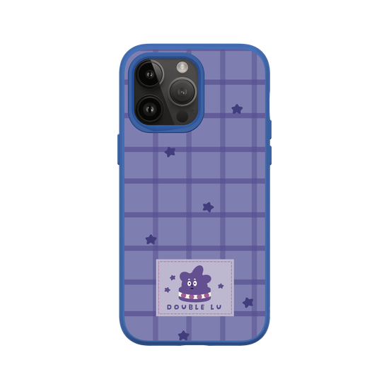 little purple monster dessert fabric labels