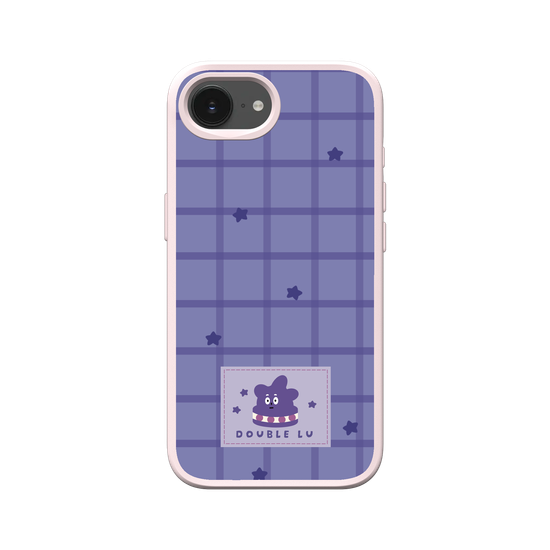 little purple monster dessert fabric labels