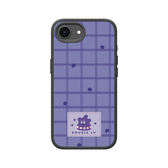 little purple monster dessert fabric labels