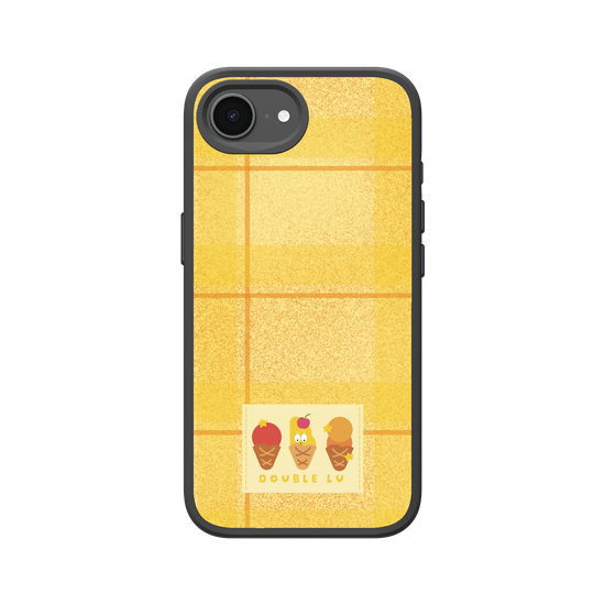 little yellow monster dessert fabric labels