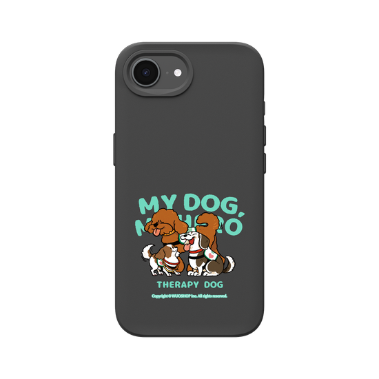 My dog, My hero-Therapy Dog: Mixed Breed x Long-haired Chihuahua x Standard Poodle(Clear)