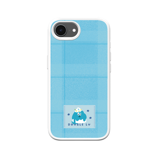 little blue monster dessert fabric labels