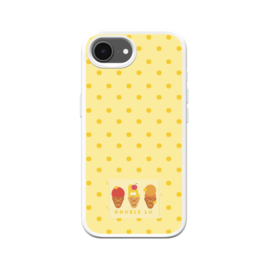 little yellow monster dessert fabric labels