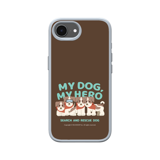 My dog, My hero-Search and Rescue Dog: Jack Russell Terrier(Color)