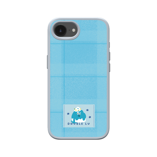 little blue monster dessert fabric labels