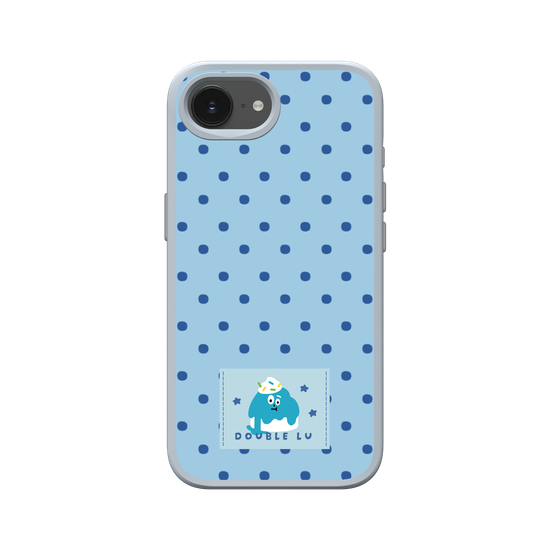 little blue monster dessert fabric labels