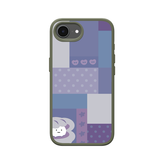 patchwork of purple shell