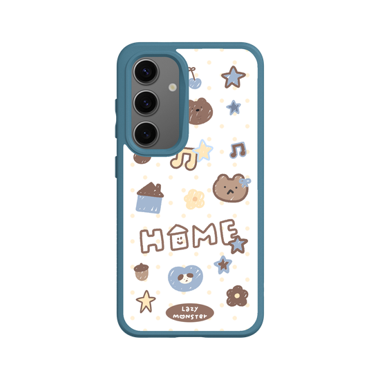 Lazy Monster Dot Sticker Phone Case 03.