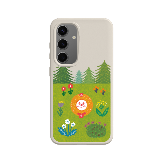 Doughnut in forest