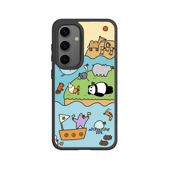 HuenGua's fantastic animal-ocean and land