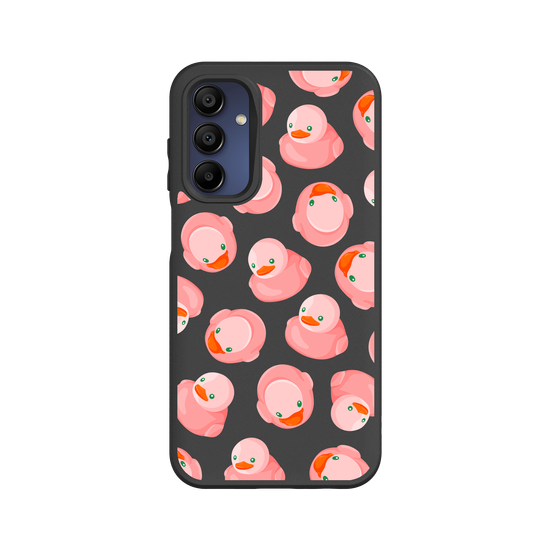 Pink rubber ducks