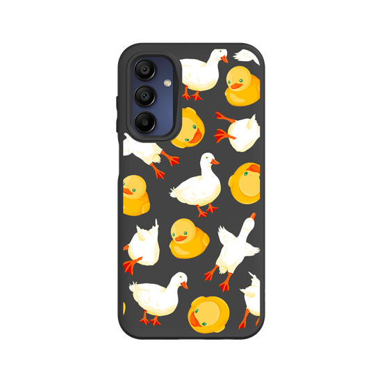 Silly goose and rubber ducks