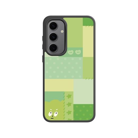 patchwork of little green monster
