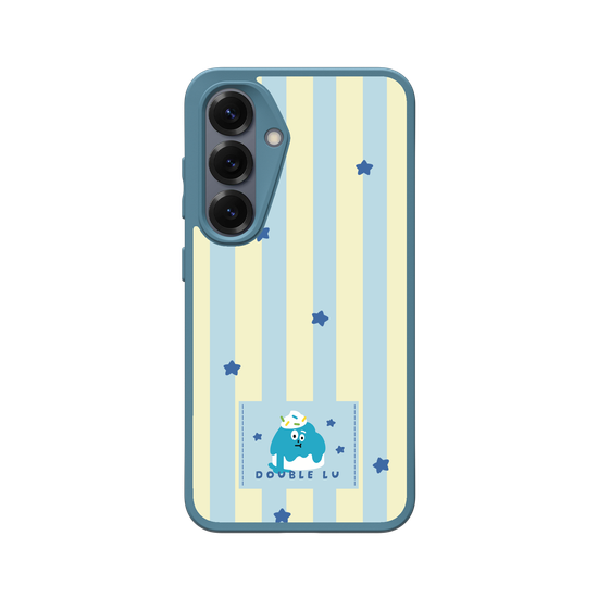 little blue monster dessert fabric labels
